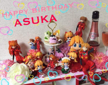 福音戰士《明日香誕生日》祝福我們的女神生日快樂