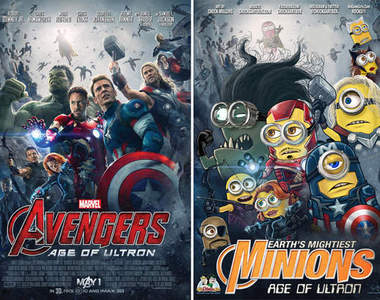 混合創作《復仇小小兵聯盟》給他們演好像也滿好玩的