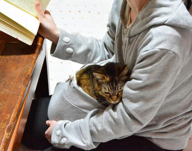 超便利《貓袋裝》愛撒嬌的狗狗貓貓都裝進主人懷裡♥