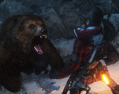 《古墓奇兵：崛起》苦命蘿拉雪山遇熊記