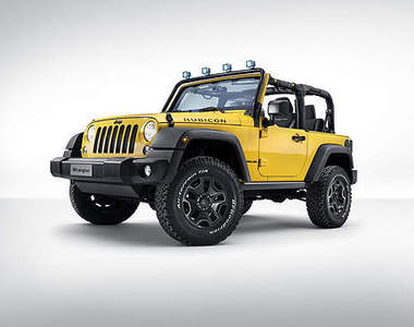 《Jeep Wrangler Rubicon Rocks Star》日內瓦亮麗現身