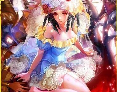 老屁股系列《復活邪神 邪神領域》重現白薔薇公主禮服 推主相隔17年的夢想XD