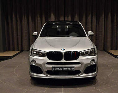 M套件上身《BMW X3》阿布達比也不放過