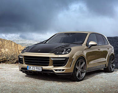TopCar改造《Porsche Cayenne Vantage Gold》戰鬥民族好貴氣
