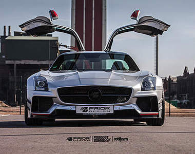 Prior Design改造《M-Benz SLS AMG》鷗翼超跑再進化