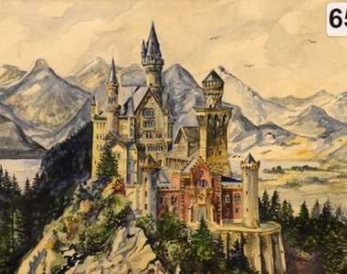 《希特勒的畫作》拍賣 其實畫得很不錯......