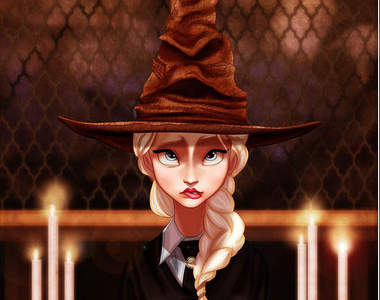 如果《公主去念霍格華茲》那迪士尼就是魔法世界了