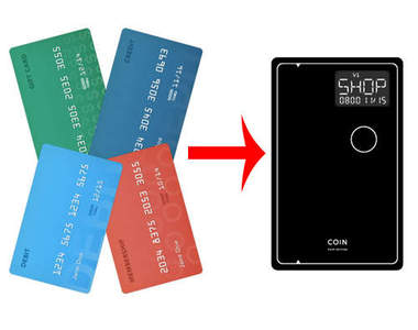 《COIN 智慧通用卡》一卡存入所有的信用卡提款卡會員卡