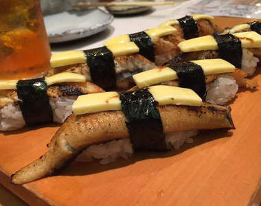 《奶油鰻魚壽司》吃過一次就會上癮的超中毒組合(口水)