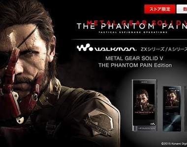 WALKMAN《潛龍諜影限定機》SONY老牌隨身聽系列推出蛇叔款式啦～