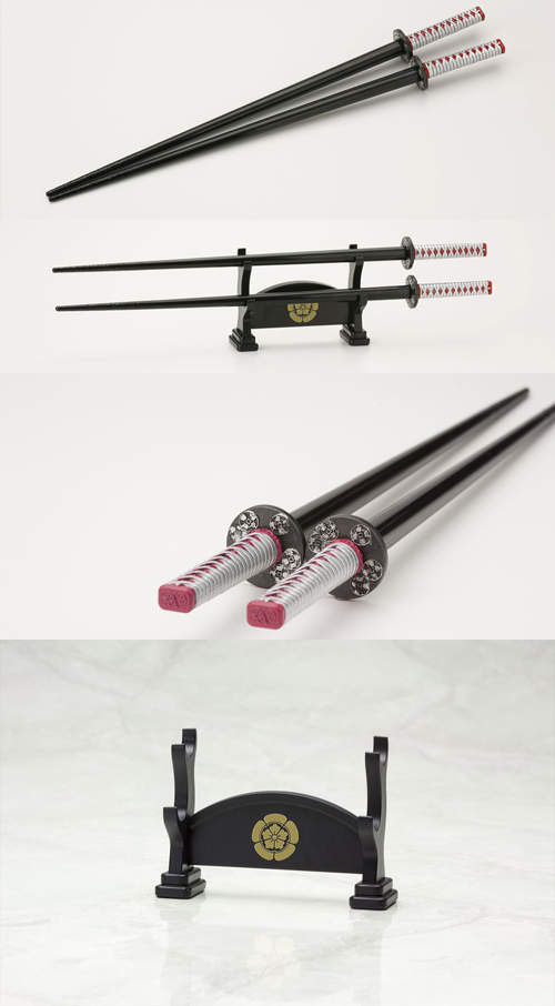 侍箸 戰國武將 新選組煞氣筷子讓你吃起飯來也威風