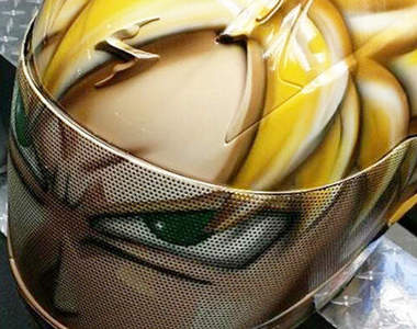 《煞氣動漫安全帽》全手工繪製還有客製化服務喔