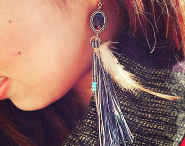 《生活宅偏方》輕鬆手做的DIY羽毛耳環