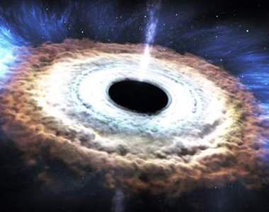 《黑洞吞噬星星的瞬間》這就是大宇宙的神秘力量…