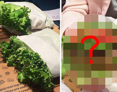 澳洲麥當勞《生菜漢堡》掀開包裝出現衝擊的景象（哭）