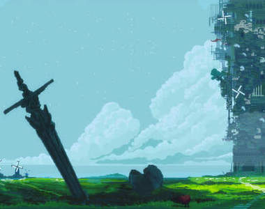 《Doko Roko》細膩2D點陣圖大劍動作遊戲