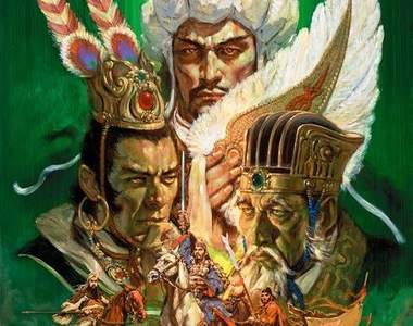 《插畫家生賴範義去世》作品:信長野望、三國志、哥吉拉