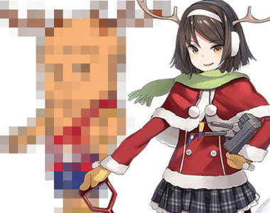 《聖誕艦娘谷風》發現形似的傢伙 這……這一定是抄襲啦(抖)