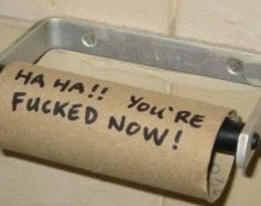 《如何文雅的罵人》希望你以後上廁所都沒有衛生紙