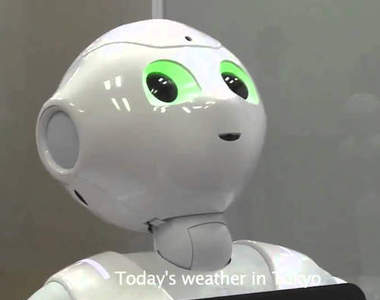 《水曜宅科技》一台功能以陪伴互動為主的Pepper機器人 