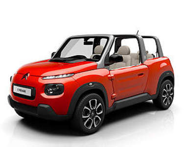 不只好色《Citroen E-MEHARI》上空小可愛準備放電
