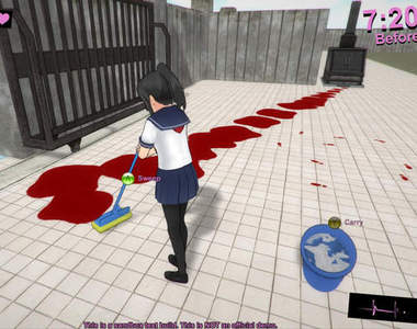 《病嬌模擬》清除案發現場血跡拖把超好用的快開團購www