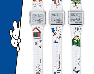 日本限定《Epson Miffy 智慧手錶》我哪知現在幾點(只顧著看米菲動畫)