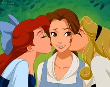 幻想小劇場《迪士尼百合配對》跪求官方出正式電影阿