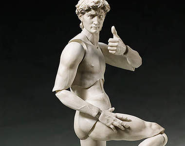 《大衛像figma》令人在意的「那個部位」到底能不能動呢www(掩面)