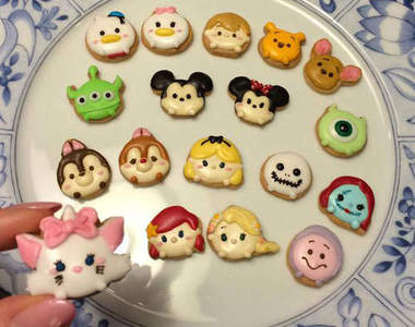 妹妹做的《TSUM TSUM 餅乾》根本可以拿去販售了♥