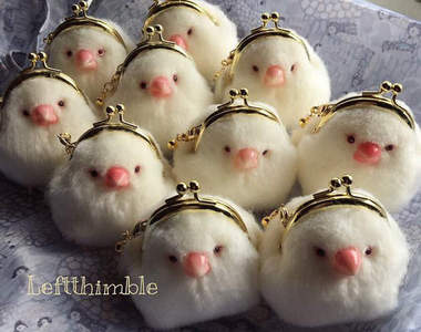 手工《小鳥零錢包》萌慘啦～要量產了嗎？人手一隻嗎？(,,・ω・,,)