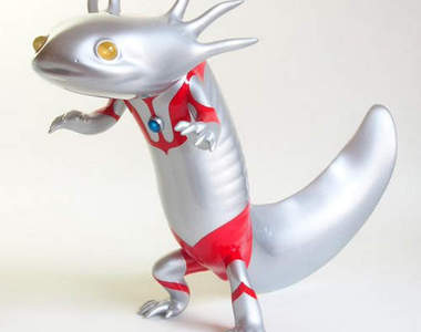 《美西螈超人力霸王》井上裕起超可愛的進化創作