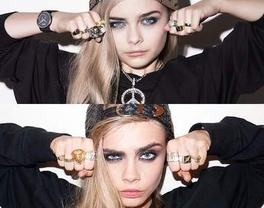 《迷你版超模Harley&Maya》確定這不是Cara偷生的嗎XD