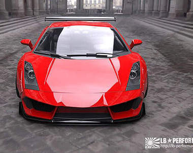 Liberty Walk改造《Lamborghini Gallardo》小牛氣勢大進擊
