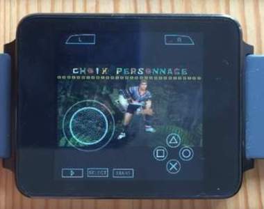 《在手錶上面遊玩魔物獵人》這應該就是「才能浪費」的一種吧...