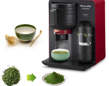 第二代《Sharp Healsio 抹茶機》想喝傳統抹茶不必再自己抹抹抹