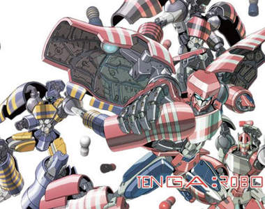 《TENGA機器人設定集》變形飛機杯果真也出同人本了