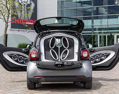 《Smart ForTwo by JBL》到底要塞幾支喇叭呢?
