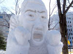 《札幌雪祭雪雕票選》觀光客投票的眼光絕對很奇怪呀…… 《札幌雪祭雪雕票選》觀光客投票的眼光絕對很奇怪呀……