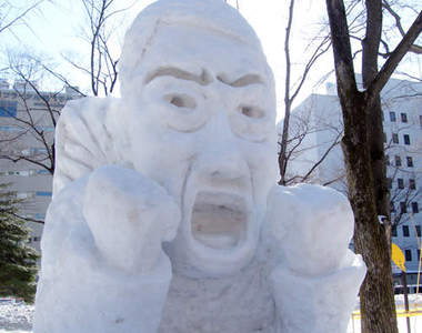 《札幌雪祭雪雕票選》觀光客投票的眼光絕對很奇怪呀……