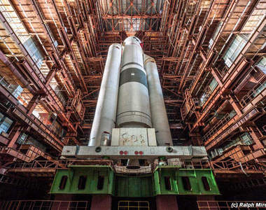 蘇聯豪華《太空梭廢墟》保存的超完整啊~