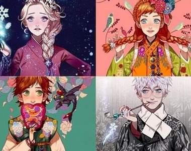 《韓服迪士尼》這明信片珍藏價值難以計算