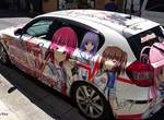 《Angel Beats!》官方痛車拍賣 宣傳結束之後就可以轉作開發資金... 《Angel Beats!》官方痛車拍賣 宣傳結束之後就可以轉作開發資金...