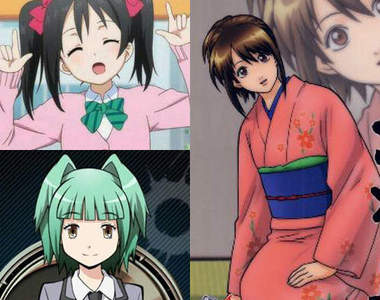 TOP 10 動漫《人氣貧乳女角》乳不貧何以平天下太平