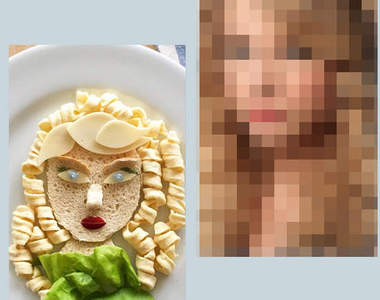 《明星臉食物》猜猜這捲髮麵包是哪位美女？