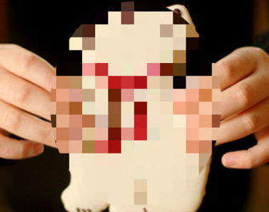 意外嚇到人的《星巴克餅乾》該說這餅乾可愛還是血腥呢...