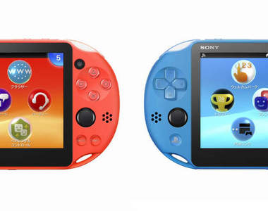 《PS Vita》新色報到　超活力水波藍、霓虹橘來囉～