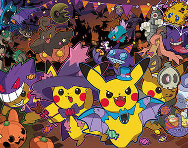 神奇寶貝《萬聖節皮卡丘》南瓜皮卡丘也是可愛到不行啊 ❤