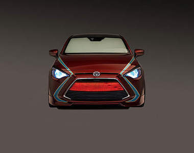 《Scion iA Outcast》把車車從漫畫裡給開出來?