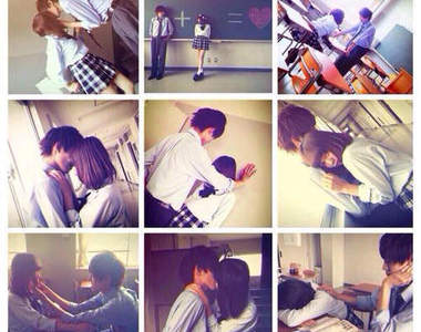 校園情侶照《School Love》的理想與現實 一個人也可以很幸福的(握拳)